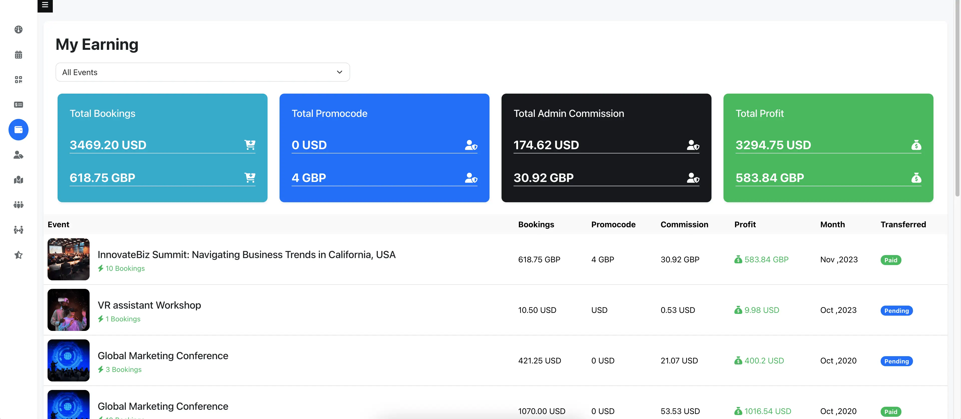 organizer-earning-payout