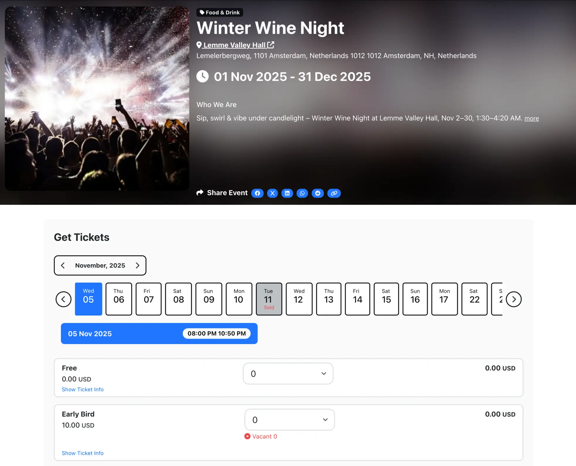 Live Timeslots Availability Check